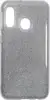 MM TPU MOTOROLA E7 POWER GLITTER srebrna