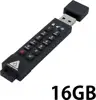 Apricorn Aegis Secure Key 3z - USB flash drive - 16 GB