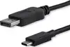 6ft (2m) USB C to DisplayPort 1.2 Cable 4K 60Hz - Reversible DP to USB-C / USB-C to DP Video Adapter Monitor Cable HBR2/HDR - USB / DisplayPort cable - 2 m