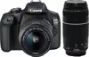 Canon EOS 2000D + 18-55mm IS + EF 75-300mm
