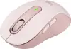 Logitech M650, bežični miš, rozi