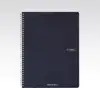 Bilježnica Fabriano Ecoqua original A4 90g 70L spiralna kocke dark blue 19290104