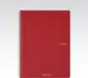 Bilježnica Fabriano Ecoqua original A4 90g 70L spiralna crte cherry 19290203