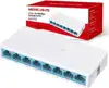 Mercusys 8-port mini Desktop preklopnik (Switch), 8×10/100M RJ45 ports, plastično kućište