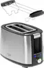 Toster ADLER AD3214, sa dva utora, 750 W, inox