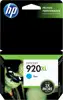 Tinta HP CD972AE (no. 920XL), Cyan