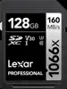 Lexar SDXC 128GB Professional 1667x UHS-II U3 - 2 pack