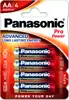 Panasonic Pro Power Gold AA - 4 pcs
