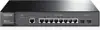 TP-Link TL-SG3210 8-port Gigabit L2 Managed Switch, 8×10/100/1000M RJ45 ports, 2×SFP expansion slots supporting MiniGBIC modules, IGMP V1/V2/V3 Snooping, Priority Management
