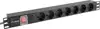 Lanberg PDU power strip, 7 slots, 2.0m