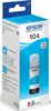 Epson EcoTank 104 - cyan - original - ink tank