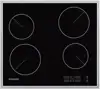 Ugradbena ploča SAMSUNG C61R2AAST/BOL, električna, 60 cm, 4 zone, upravljanje na dodir, staklokeramika, crna