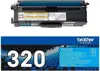 Brother TN320C - cyan - original - toner cartridge