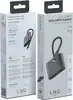 Docking station LINQ 4 in 1, USB-C, HDMI 4K@60Hz, VGA 1080p@60Hz, USB-C PD 100W, USB 3.2, LQ48001