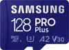 Samsung Pro PLUS microSDXC 128GB UHS-I U3 [Write 120MB / s Read 160MB / s] with reader