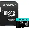 ADATA Premier Pro microSDXC 128GB 100R/80W UHS-I U3 Class 10 A2 V30S + Adapter