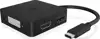 Docking station ICY BOX IB-DK1104-C, USB-C, DP, HDMI, DVI, V