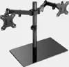 VonHaus double table-top bracket up to 27 '' with glass base