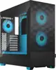 Fractal Design Pop Air RGB Cyan Core mit Seitenfenster blau