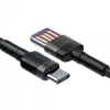 Cable BASEUS Cafule USB Type C Quick charge, 40W, 1m