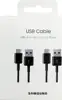 SAMSUNG DATA KABEL DG930MBEG USB - Type C, Set 2 kom., 1.5m crni