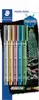 Marker nepermanentni 1-2mm pk5 Metallic Design Journey Staedtler 8323-S BK5 sortirano blister