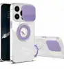MM TPU IPHONE 13 PRO MAX 6.7 CLEAR CAM AND RING, 2mm purple