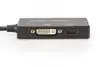 ASSMANN video adapter - DisplayPort / HDMI / DVI / VGA - 20 cm