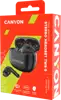 Canyon TWS-5 Bluetooth headset, with microphone, BT V5.3 JL 6983D4, Frequence Response:20Hz-20kHz, battery EarBud 40mAh*2+Charging Case 500mAh, type-C cable length 0.24m, size: 58.5*52.91*25.5mm, 0.03
