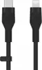 Belkin BOOST CHARGE Silicone cable USB-C to Lightning - 2M - Black