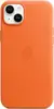 Apple iPhone 14 Plus Leather Case with MagSafe - Orange