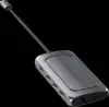 Satechi Aluminium USB4 Multiport Adapter w 8K HDMI (1x8K HDMI/30Hz, USB-C PD 100W, Ethernet, 2xUSB-A 3.2, 1xUSB-A 2.0, Micro/SD, 3.5mm audio) - Space Grey