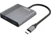 Sandberg USB-C 2xHDMI + USB + Power Delivery docking station for 2 monitors