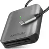 Čitač pametnih kartica AXAGON CRE-S3C SUPERSPEED USB-C UHS-II READER