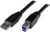 StarTech.com 5m 15 ft Active USB 3.0 USB-A to USB-B Cable - M/M - USB A to B Cable - USB 3.1 Gen 1 (5 Gbps) (USB3SAB5M) - USB cable - 5 m