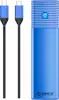 Case ext. for M.2 NVMe 2230-2280 to USB 3.2 Gen2 Type-C, aluminium, blue, ORICO PWM2-G2
