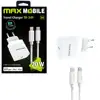 MAXMOBILE KUĆNI PUNJAČ PD QC 3.0 SET 2U1 TYPE C+KABEL,MFI Apple TR349