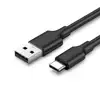 UGREEN USB-A 2.0 to USB-C cable 1.5m (black) - polybag