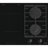 Ugradbena ploča GORENJE GCI691BSC, kombinirana, 60 cm, 2 plina + 2 indukcija, staklokeramika, crna