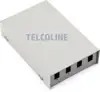NFO Patch Panel Wall Mounted, 4x SC Simplex LC Duplex