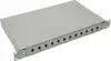 NFO Patch Panel 1U 19" - 12x SC Simplex LC Duplex, Slide-out on rails, 1 tray