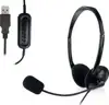 Headset Ewent, volume control, mic, USB, EW3568