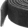 StarTech.com 50ft. Hook and Loop Roll - Cut-to-Size Reusable Cable Ties - Bulk Industrial Wire Fastener Tape - Adjustable Fabric Wraps - Black (HKLP50) - cable tie roll