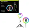 MAXMOBILE DRŽAČ SELFIE RGB LED RING TRIPOD MJ26 10"