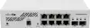 Mikrotik Cloud Smart Switch CSS610-8G-2S+IN, 8×G-LAN, 2×SFP+ cages, SwOS, desktop kučište, PSU