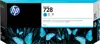 HP 728 - cyan - original - DesignJet - ink cartridge