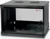 Techly 023592 Wall cabinet 19" 6U 500x320, ECO, assembled, black