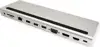 Roline USB-C Multiport Docking Station, 4K HDMI/DP, VGA, 2× USB3.2, 1× USB2.0, 1× SD/Micro SD čitač kartica, 1× USB-C PD, 1× G-LAN, 1×3.5mm