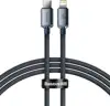 Kabel USB-C do Lightning Baseus Crystal Shine, 20W, PD, 2m (crna)