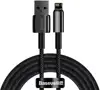 Kabel USB do Lightning Baseus Tungsten Gold, 2.4A, 2m (crna)